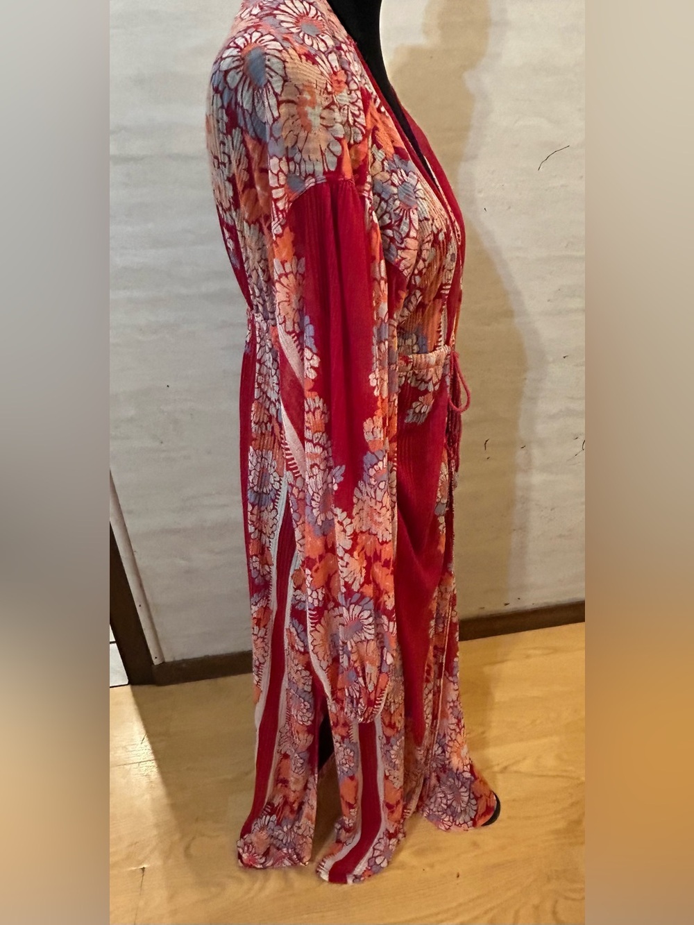 Free People Tilda Wrap Dress in the "Femme Combo" - Picture 10 of 16